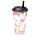 Shatterproof Double Walled Cup with Lid and Straw - Pusheen the Cat Sushi Club