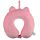 Relaxeazzz Plush Memory Foam Travel Pillow - Pig