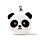 Relaxeazzz Travel Pillow & Eye Mask - Panda