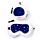 Relaxeazzz Travel Pillow & Eye Mask - Space Cadet