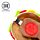 Relaxeazzz Travel Pillow & Eye Mask - Fast Food Burger