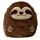 Plush Shaped Cushion - Squeezies Sloth
