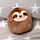 Plush Shaped Cushion - Squeezies Sloth