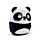 Squidglys Plush Toy - Susu the Panda Adoramals Wild