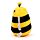 Squidglys Plush Toy - Bobby the Bee Adorabugs