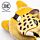 Relaxeazzz Travel Pillow & Eye Mask - Leopard