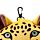 Relaxeazzz Travel Pillow & Eye Mask - Leopard