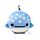 Relaxeazzz Travel Pillow & Eye Mask - Aoi the Whale Shark