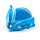 Relaxeazzz Travel Pillow & Eye Mask - Blu the Dolphin