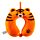 Relaxeazzz Plush Memory Foam Travel Pillow - Alfie the Tiger Adoramals