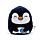 Squidglys Plush Toy - Adoramals Ocean Nico the Penguin