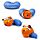 2-in-1 Swapseazzz Travel Pillow and Plush Toy - Finley the Clownfish Adoramals Ocean