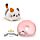 2-in-1 Swapseazzz Travel Pillow and Plush Toy - Lola the Cat Adoramals