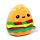 Squidglys Plush Toy - Foodiemals Hammy the Burger