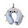 Relaxeazzz Plush Memory Foam Travel Pillow - Adoramals Archie the Shark