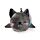 Relaxeazzz Travel Pillow & Eye Mask - Adoramals Dexter the Bat