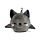 Relaxeazzz Travel Pillow & Eye Mask - Adoramals Dexter the Bat
