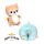 2-in-1 Swapseazzz Travel Pillow and Plush Toy - Adoramals Shuggs the Shiba Inu
