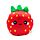 Squidglys Plush Toy - Foodiemals Elidi the Strawberry