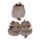 Relaxeazzz Shaped Travel Pillow & Eye Mask - Pusheen the Cat with Sunglasses