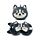Relaxeazzz Travel Pillow & Eye Mask - Luna the Husky