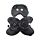 Relaxeazzz Shaped Travel Pillow & Eye Mask - Game Over Game Controller