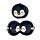 Relaxeazzz Travel Pillow & Eye Mask - Adoramals Nico the Penguin