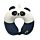 Relaxeazzz Plush Memory Foam Travel Pillow - Adoramals Panda