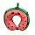 Relaxeazzz Plush Memory Foam Travel Pillow - Foodiemals Watermelon