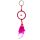 Dreamcatcher Keyring - Bright Mini Feathers