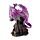 Dark Legends LED Dragon - Keeper of the Death Gate Amethyst Dragon