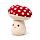 Plush Door Stop - Mushroom/Toadstool