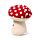Plush Door Stop - Mushroom/Toadstool