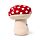 Plush Door Stop - Mushroom/Toadstool