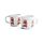 Set of 2 Porcelain Espresso Cups - London Souvenir Red Bus