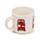 Set of 2 Porcelain Espresso Cups - London Souvenir Red Bus