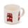 Set of 2 Porcelain Espresso Cups - London Souvenir Red Bus