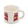 Set of 2 Porcelain Espresso Cups - London Souvenir Red Bus