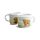 Set of 2 Porcelain Espresso Cups 75ml - Jan Pashley Highland Coo