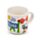 Set of 2 Porcelain Espresso Cups 75ml - Scotland Souvenir