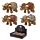 Cute Mini Collectable Elephant Incense Stick Holder