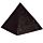 Decorative Black Egyptian Pyramid Ornament