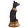 Decorative Small Black and Gold Bast Egyptian Figurine