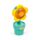 Rechargeble Mini Fan - Flower Pot