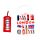 Handy Foldable Shopping Bag - London Icons Red Telephone Box