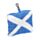 Handy Foldable Shopping Bag - Scotland Souvenir