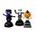 Solar Pal - Spooky Frankenstein, Skeleton & Pumpkin Head