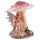 Cute Flower Fairy Sheltering Under Mushroom Figurine