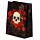 Gift Bag (Large) - Skulls and Roses Red Roses