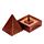 Pyramid Sheesham Wood Incense Cone Box with Fretwork